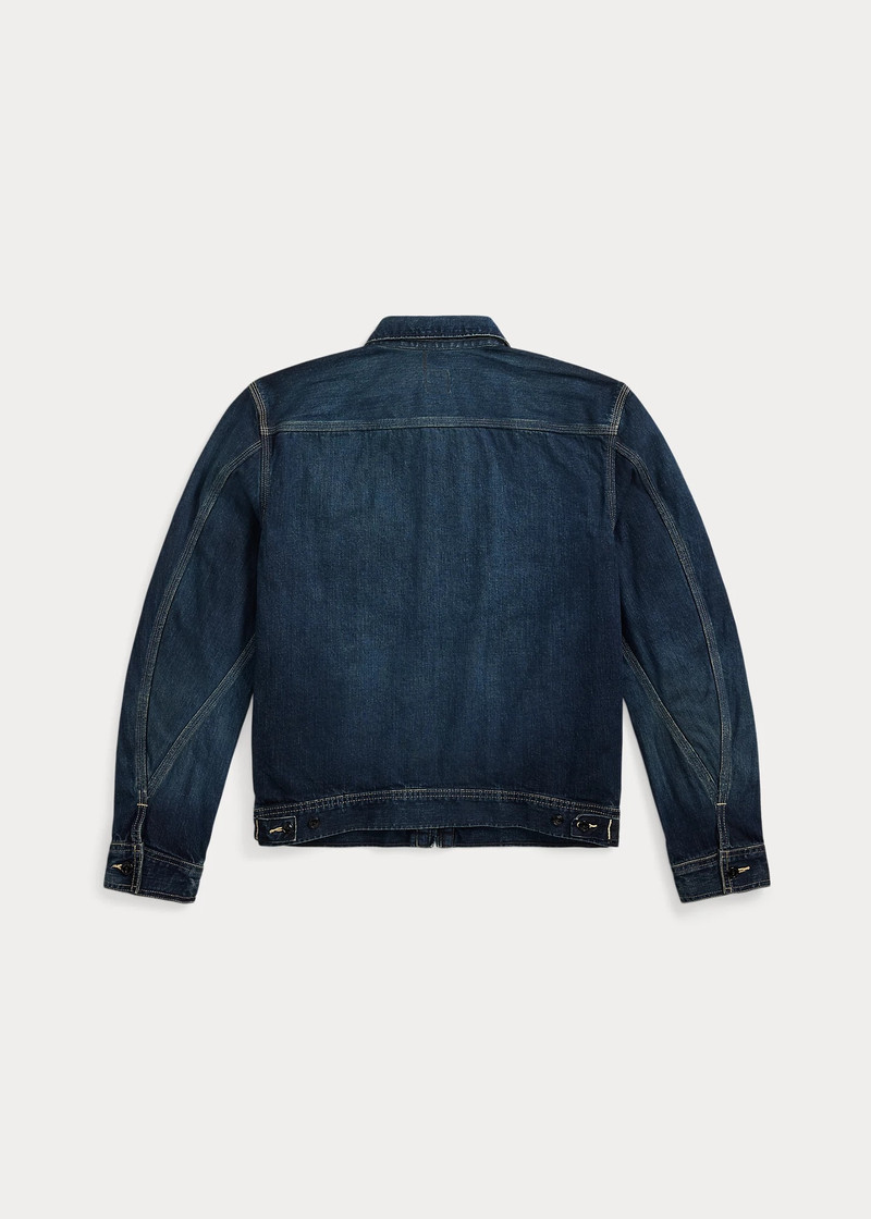RRL by Ralph Lauren Leyton Indigo Denim Jacket outlook