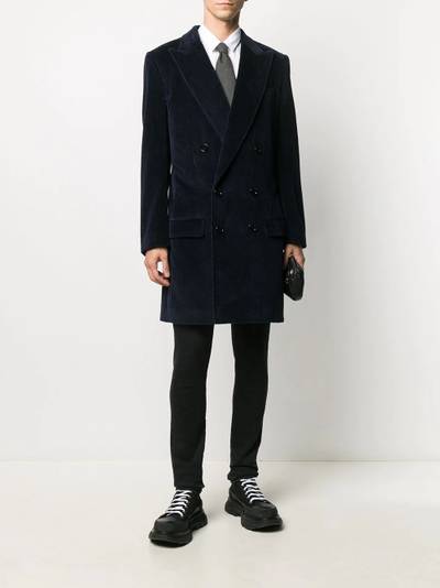 Dolce & Gabbana double-breasted tailored coat outlook