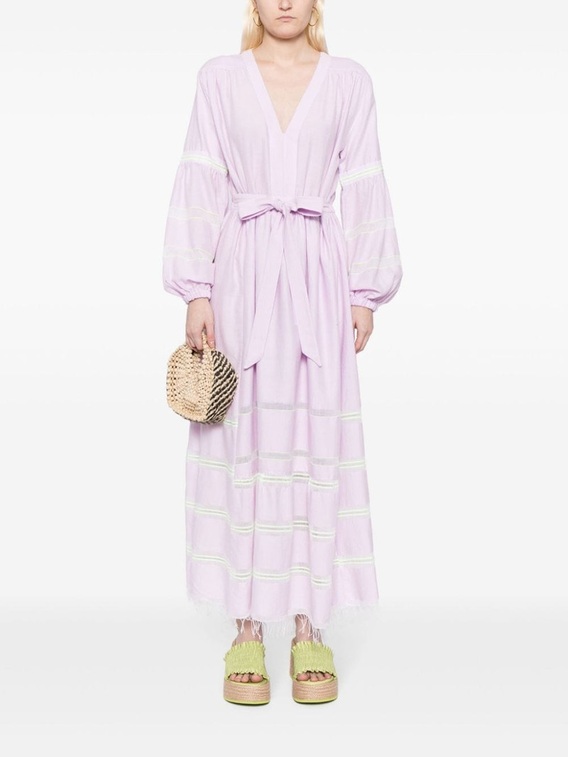 lemlem Elsabet cotton-blend maxi dress outlook