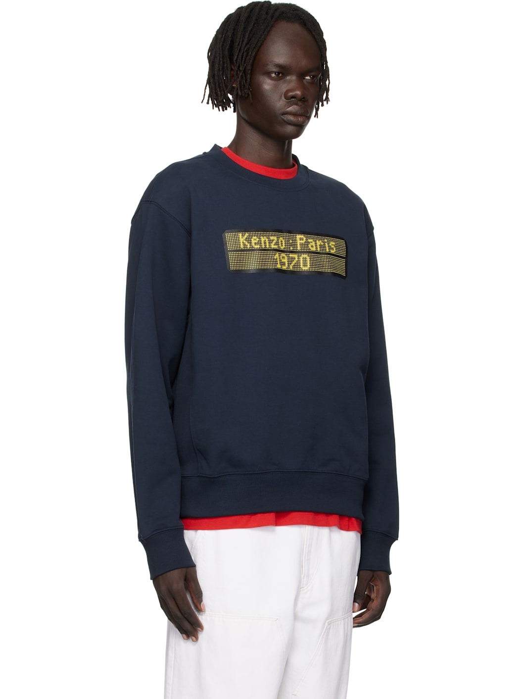 Navy Kenzo Paris 'KENZO City' Sweatshirt - 2