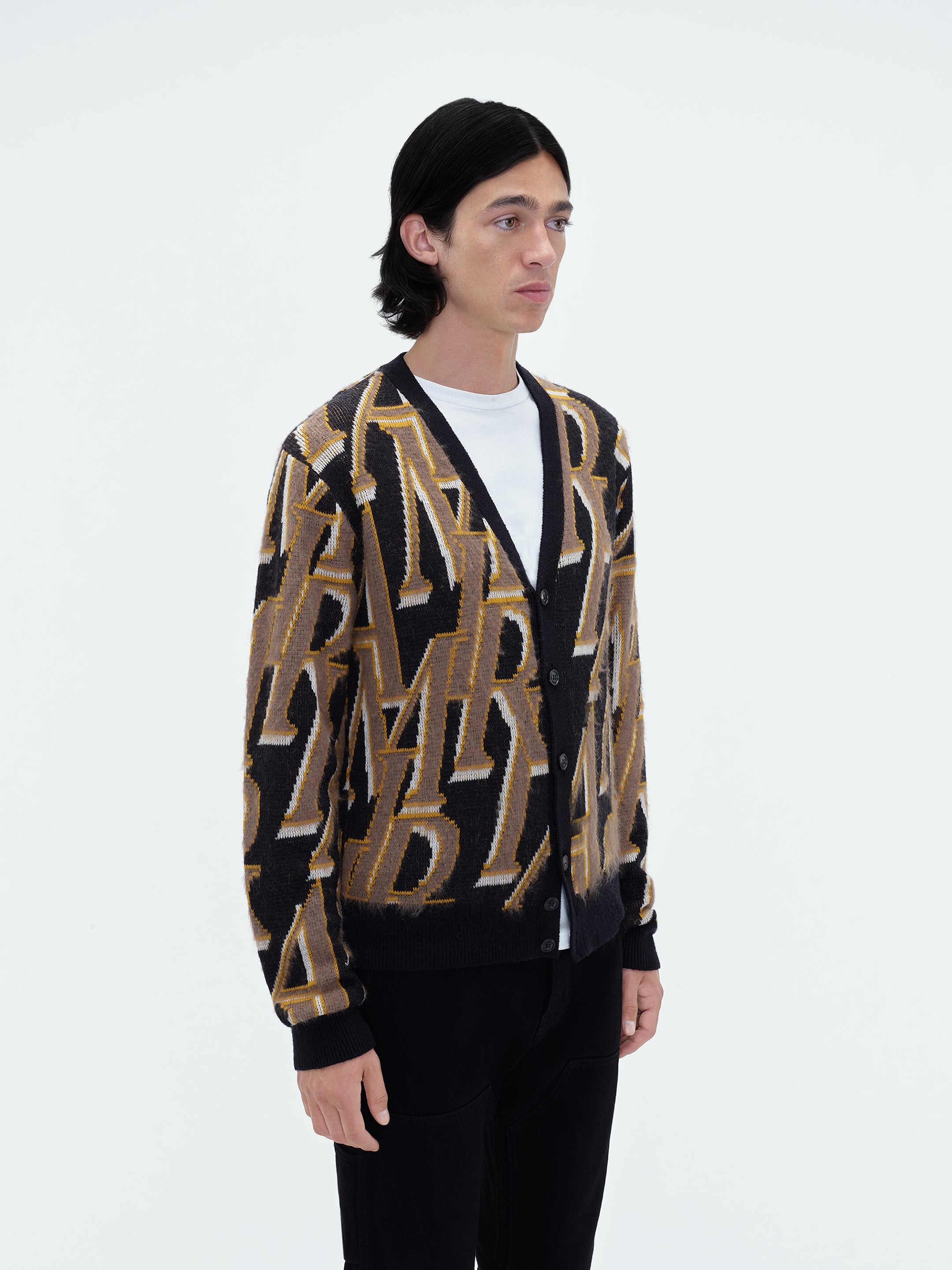 AMIRI REPEAT CARDIGAN - 4