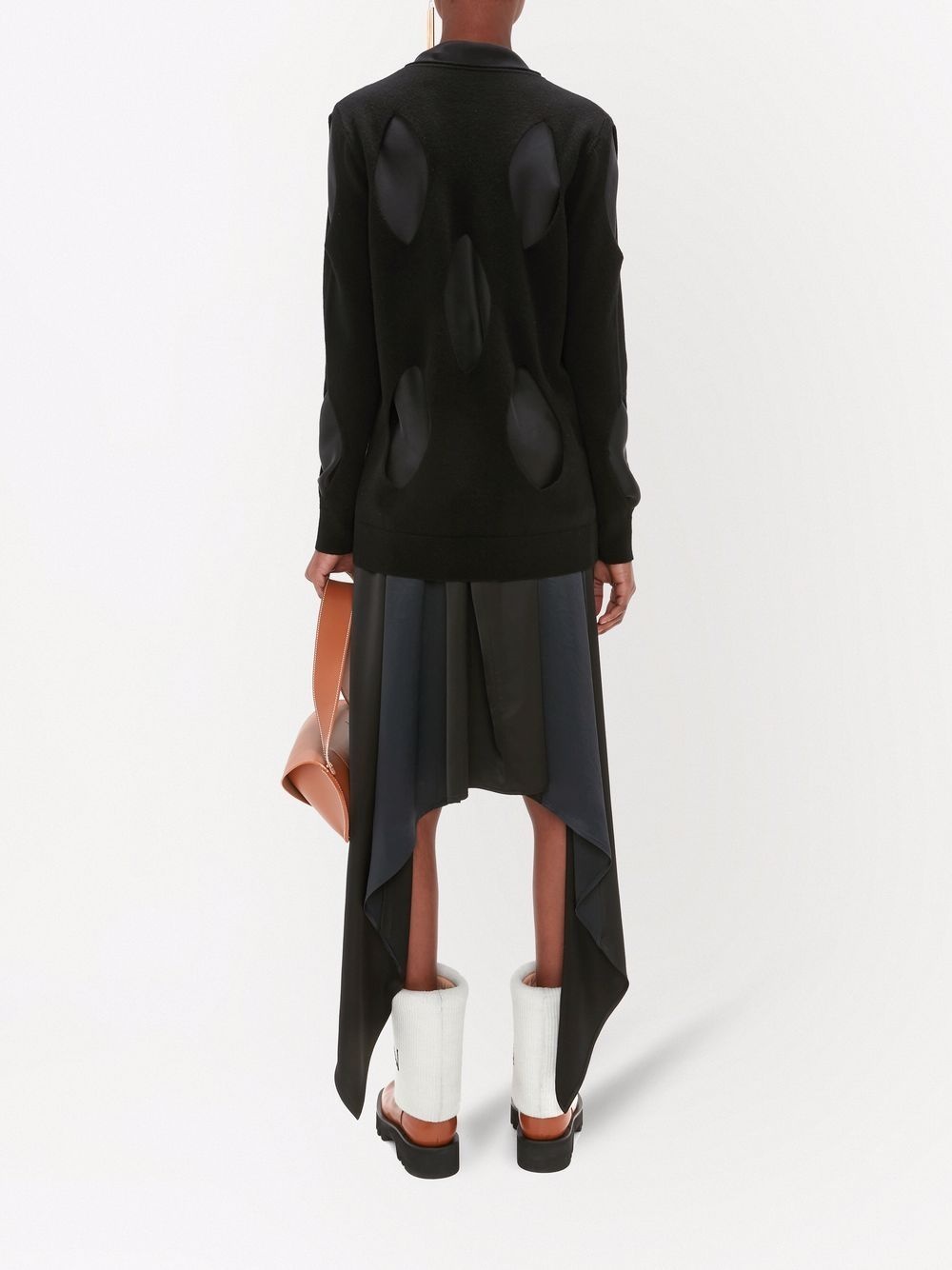 cut-out layered jumper - 4