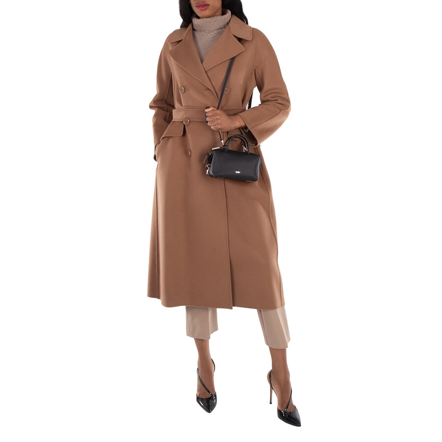 Max Mara Double Breasted Eric Belted Coat - 3