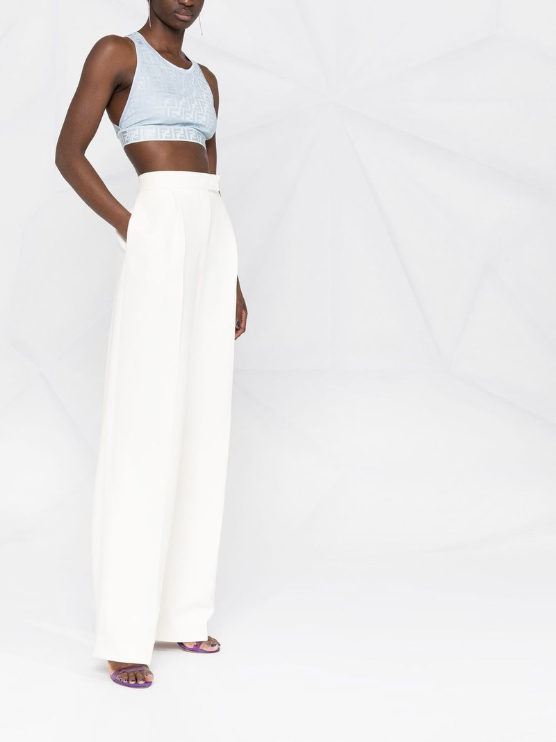 straight-leg high-waisted trousers 6