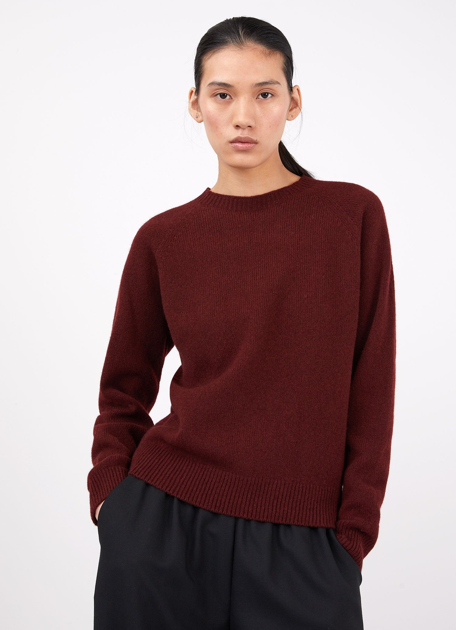 Lambswool Crew Neck Jumper - 2