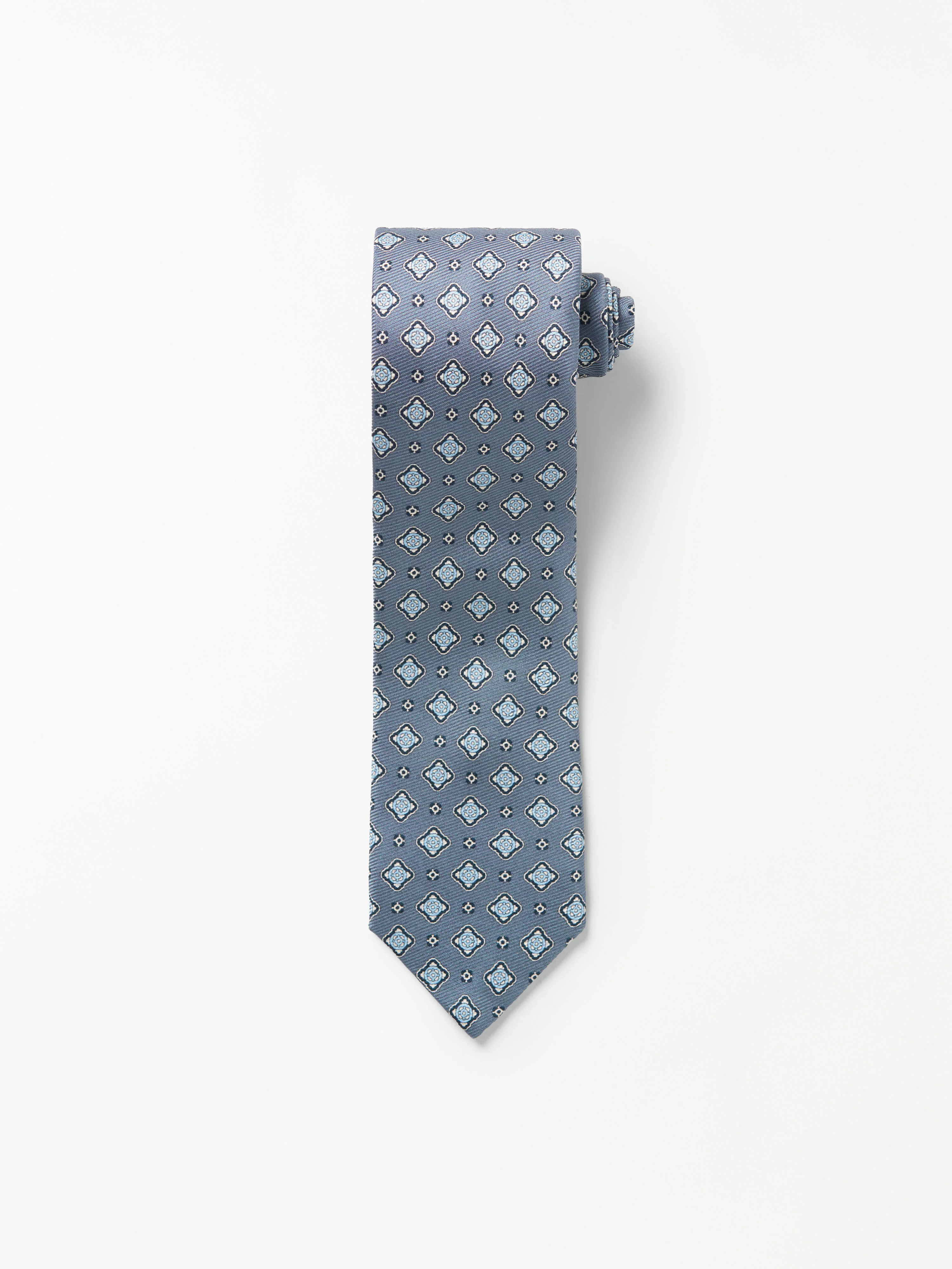 Septa Printed Silk Tie - 1