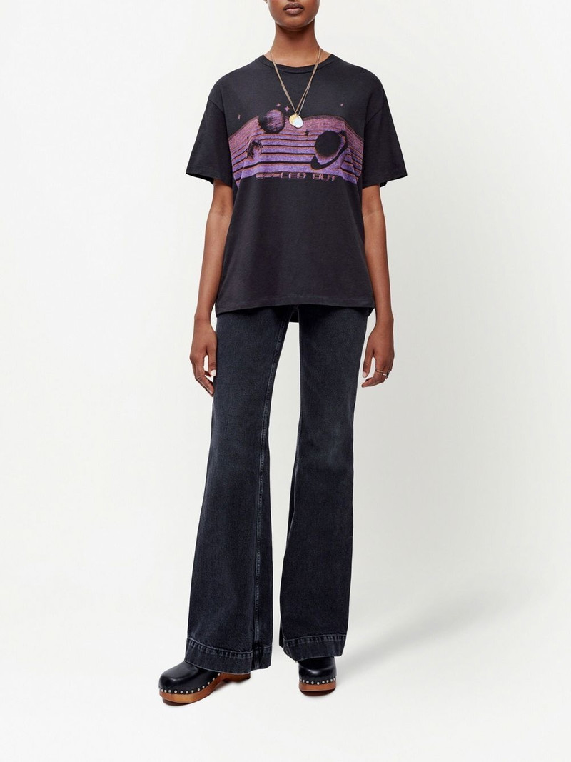 RE/DONE '70s mid-rise flared jeans outlook