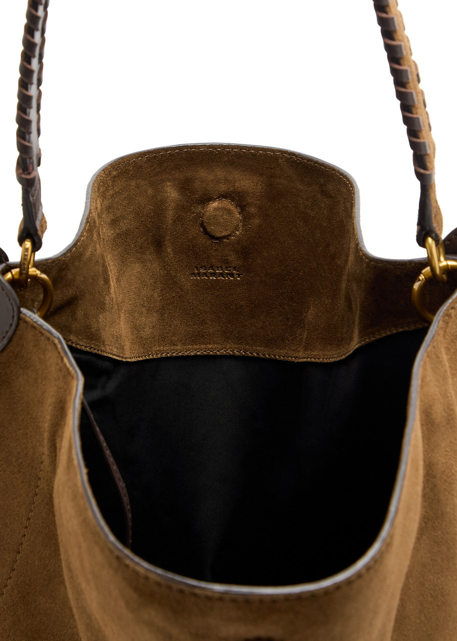 Isabel Marant Oskan Hobo Suede Shoulder bag - 4