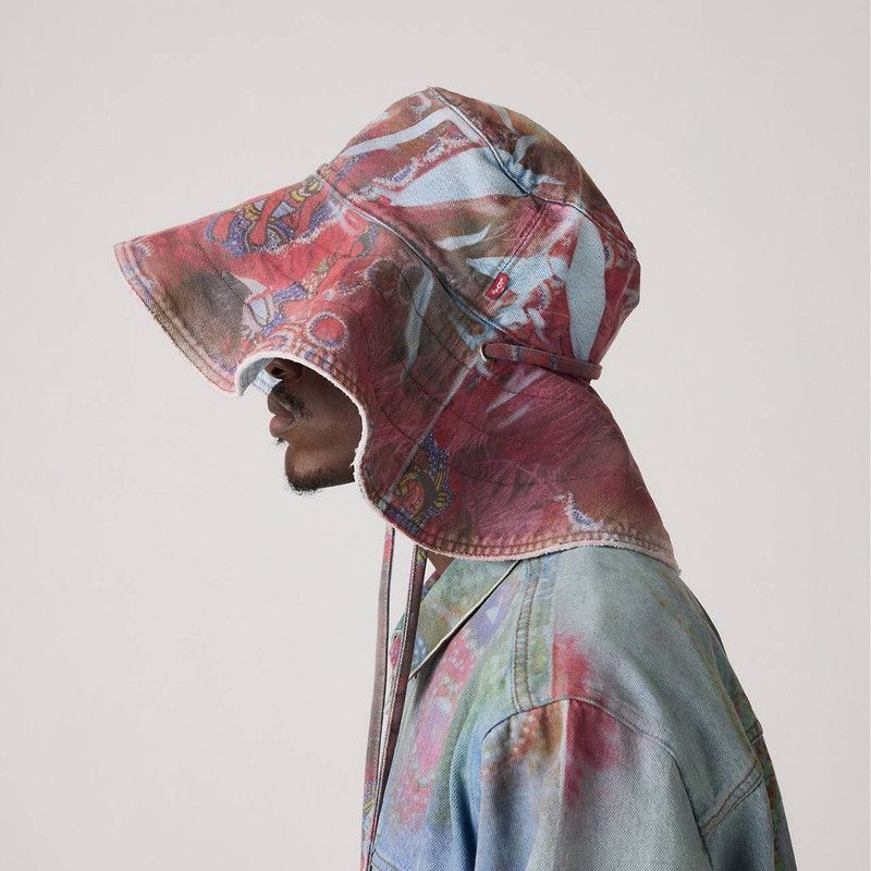 Levi's LEVI'S® X DENIM TEARS PRINTED HAT outlook