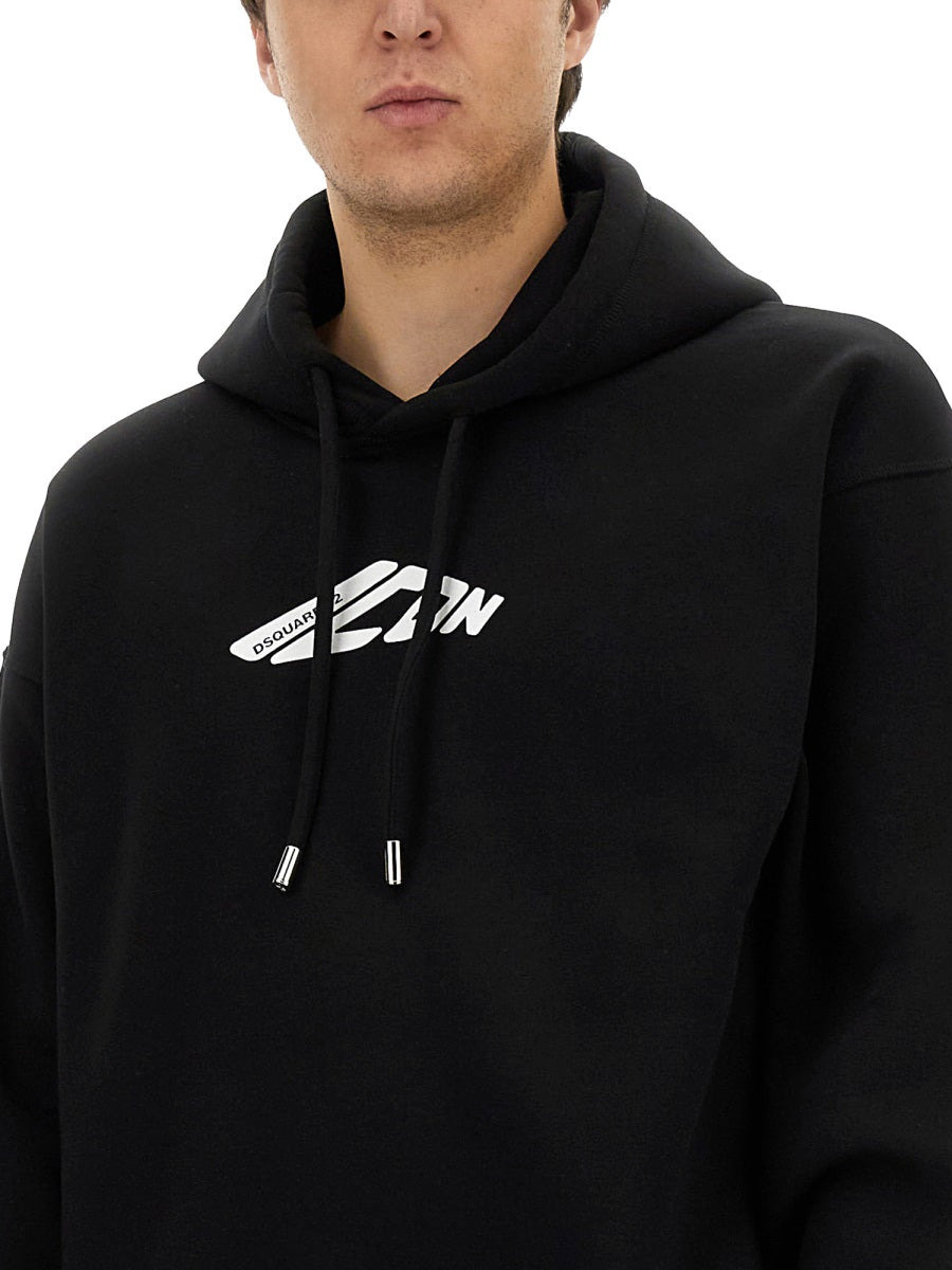 Dsquared Men Sweatshirt With Logo Print - 4