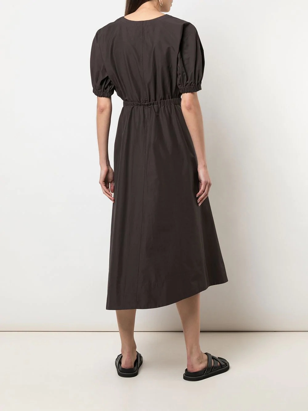 utility belted midi dress - 4