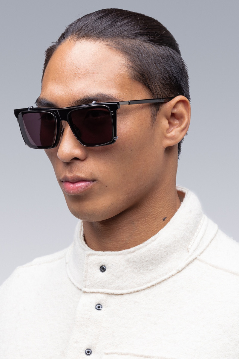 F1-T-A F1-T Sunglasses Black Palladium/BC Blue/Gray 63