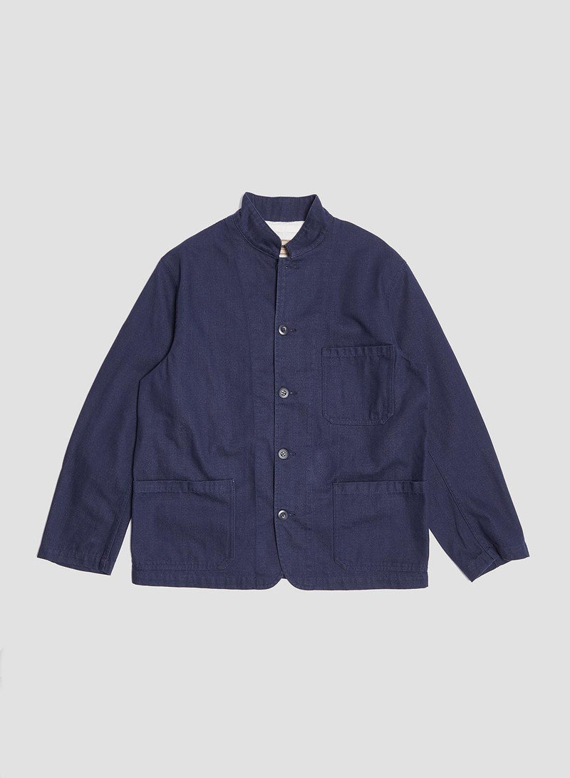 Tunic Jacket in Black Navy 1