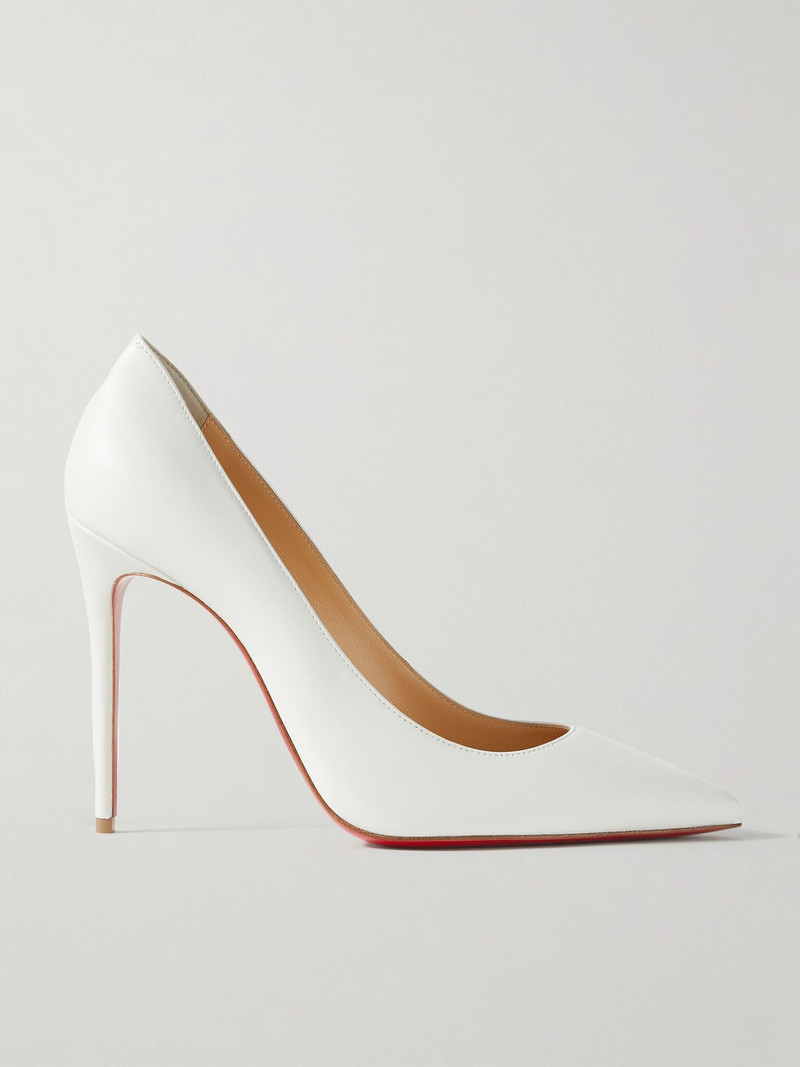Kate 100 leather pumps White 1