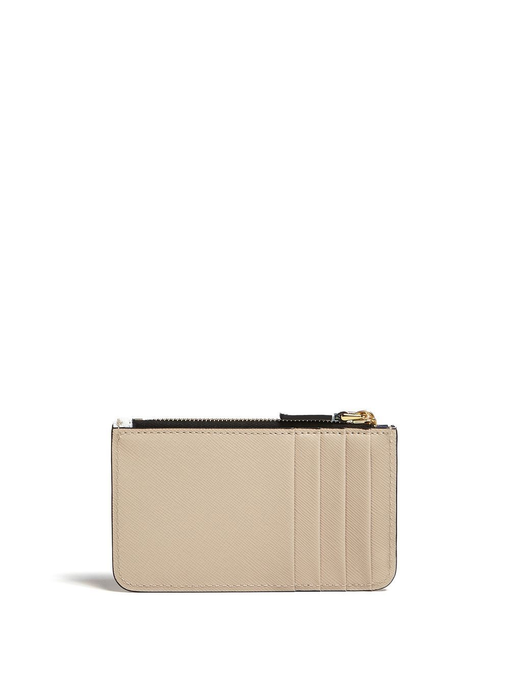 embossed-logo cardholder wallet - 2