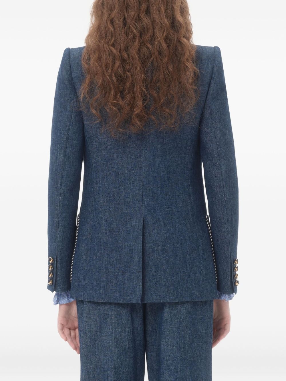 CHAMBRAY DENIM JACKET - 5