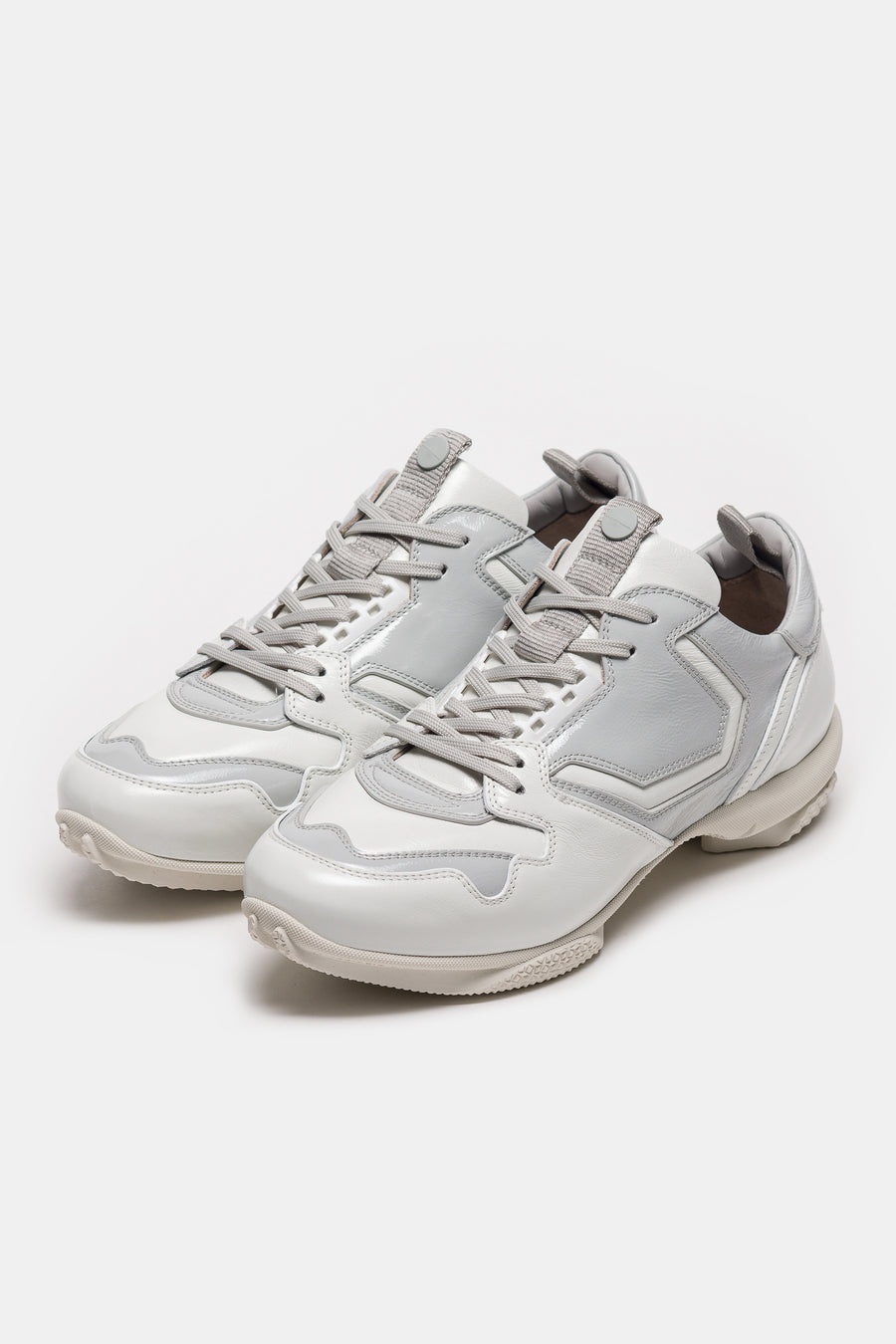 Ostro Shoe in White Brilliant - 3