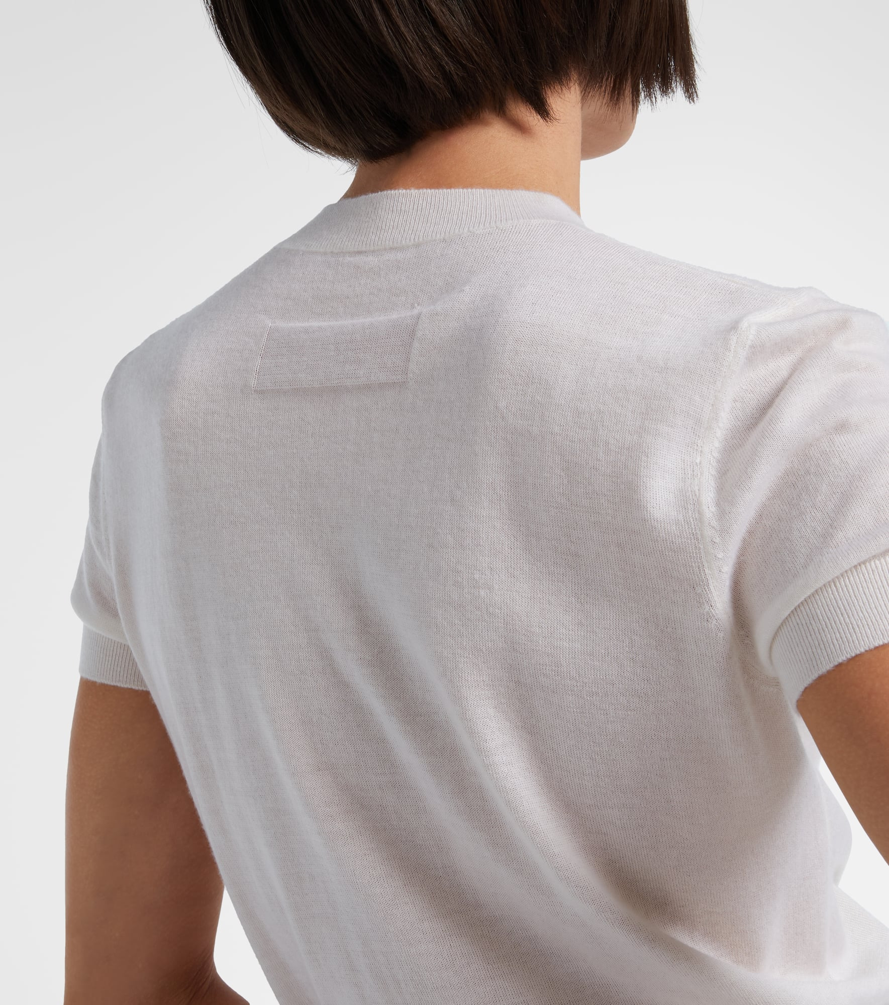 Knitted cashmere top - 5