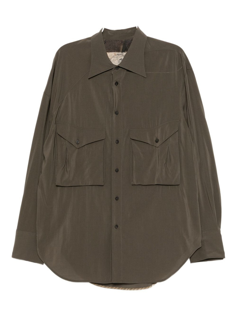 curved-hem shirt 1