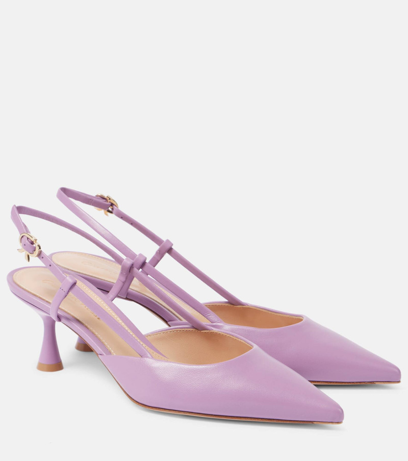 Ascent 55 leather slingback pumps - 1