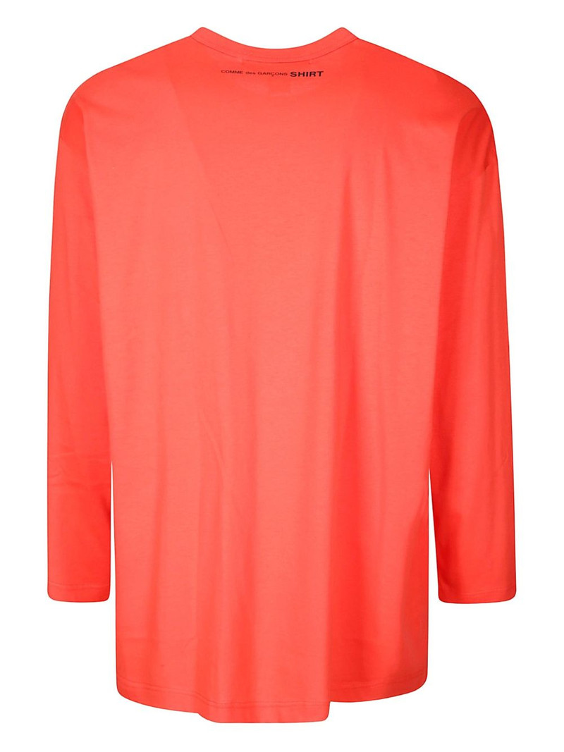 Comme des Garçons SHIRT long-sleeve crew-neck T-shirt outlook