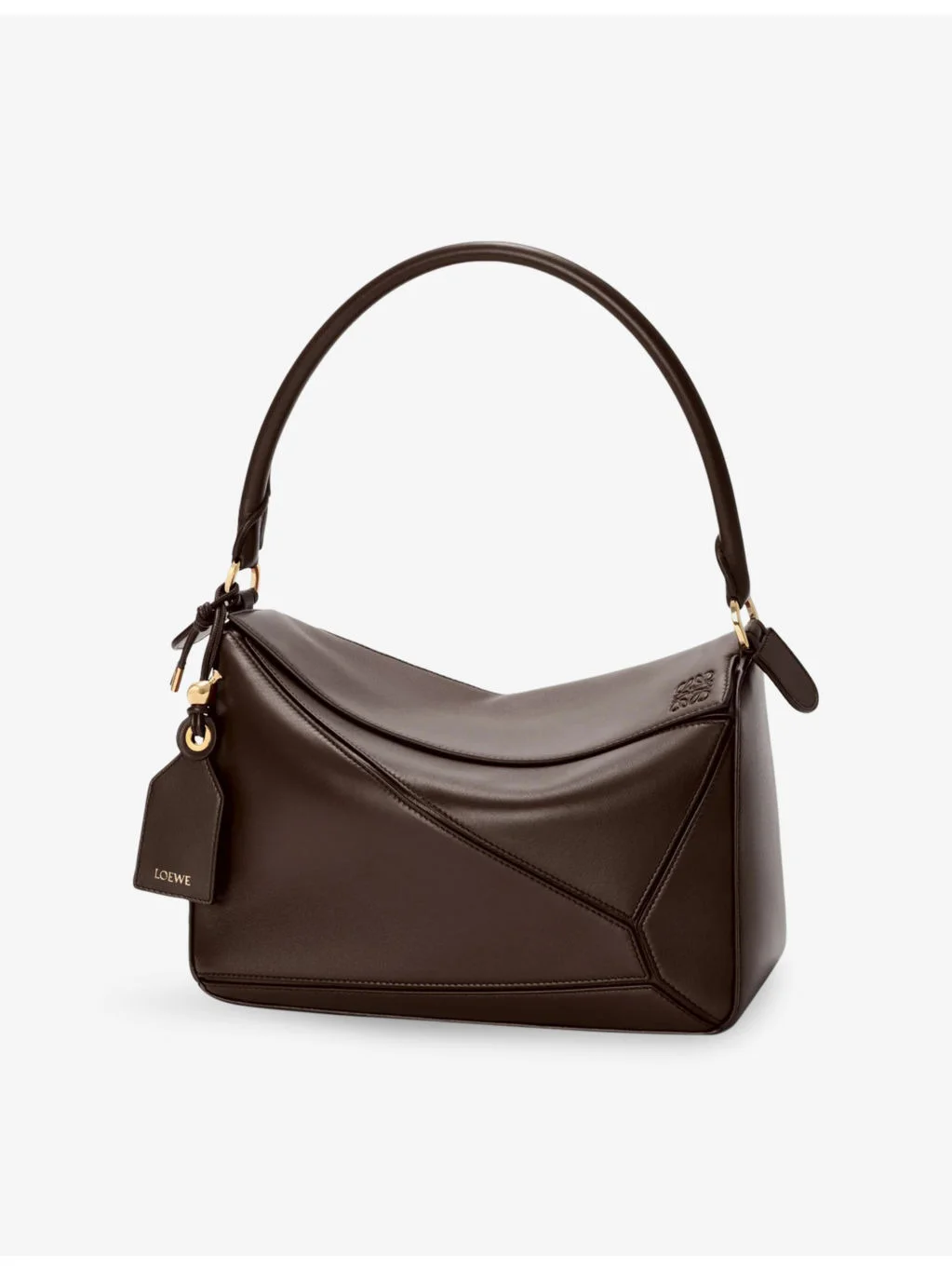 Puzzle Medium Leather Shoulder Bag - 1
