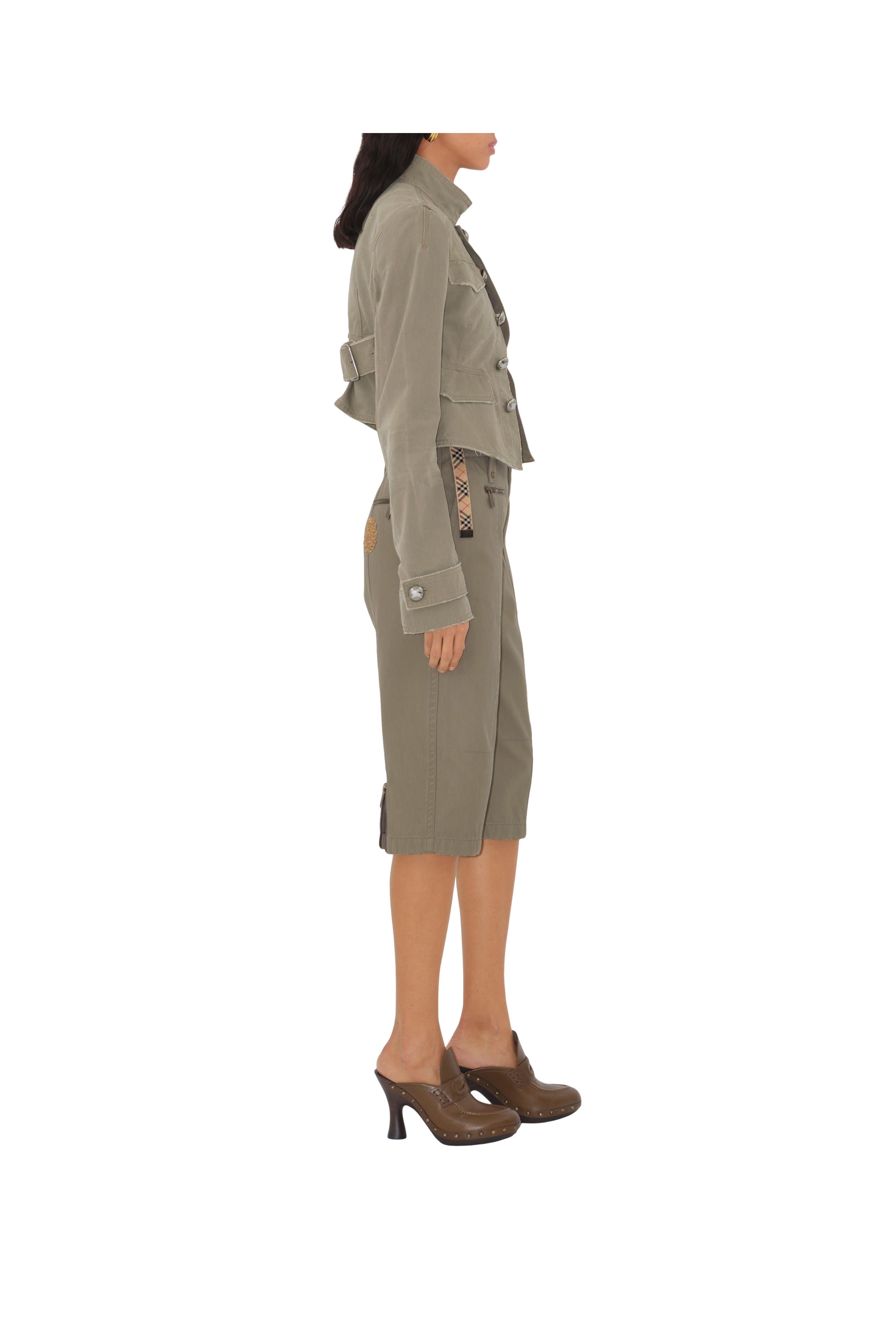 burberry Leather Potter Clogs in Splinter at Nordstrom - 7