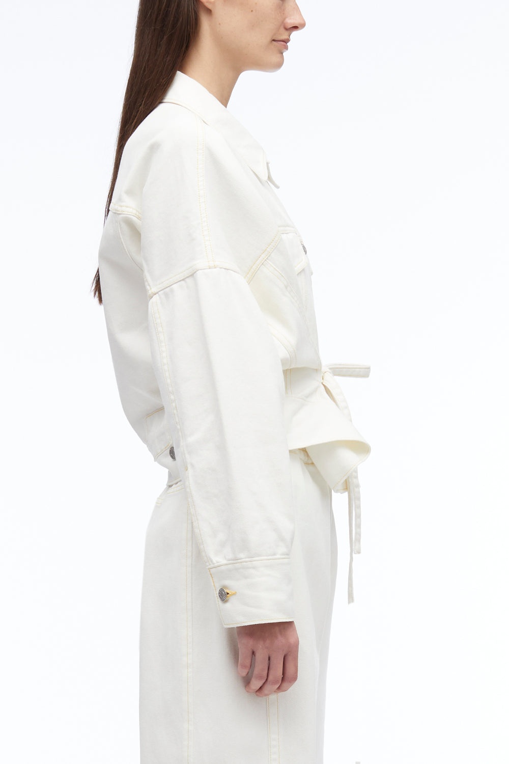 Overdyed Denim Boxy Jacket - 13