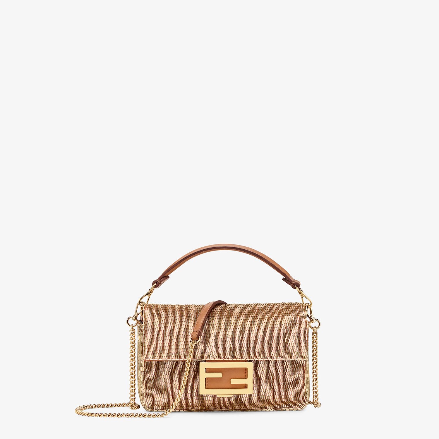 Brown leather bag - 1