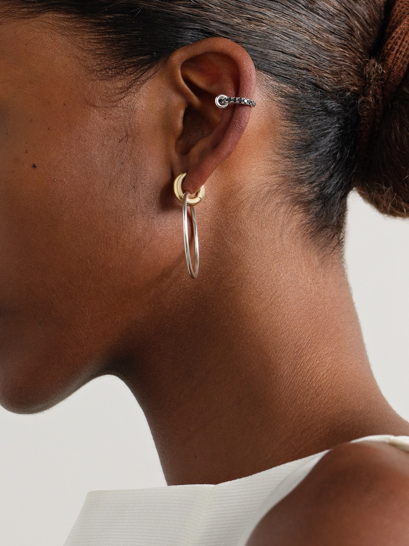 Spinelli Kilcollin Sterling Silver Diamond Ear Cuff outlook