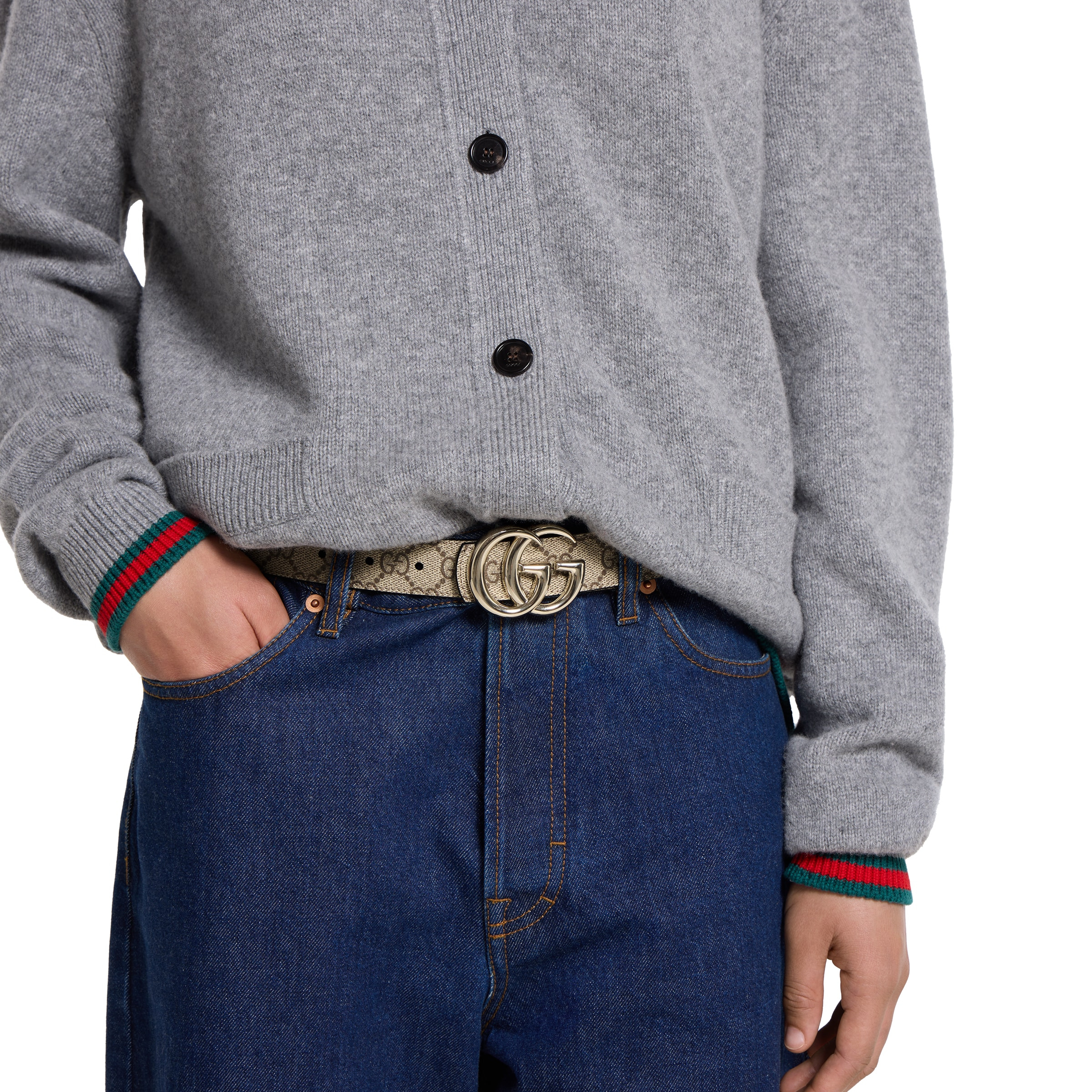 Reversible GG Marmont belt - 3