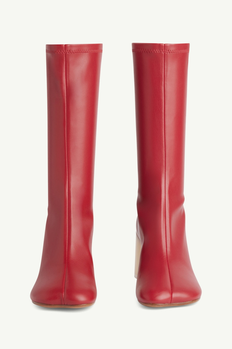 MM6 Maison Margiela Anatomic stretch ankle boots outlook