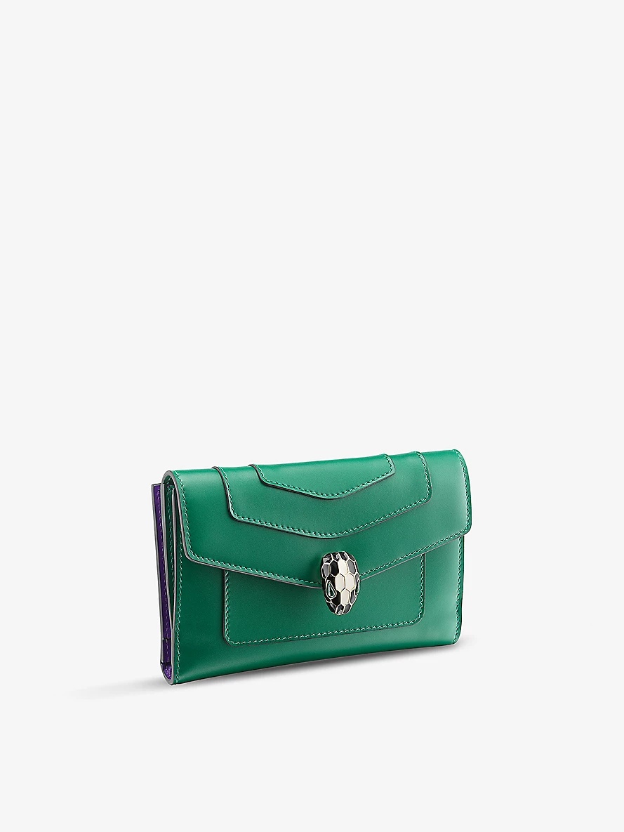 Serpenti Forever leather bifold wallet - 1