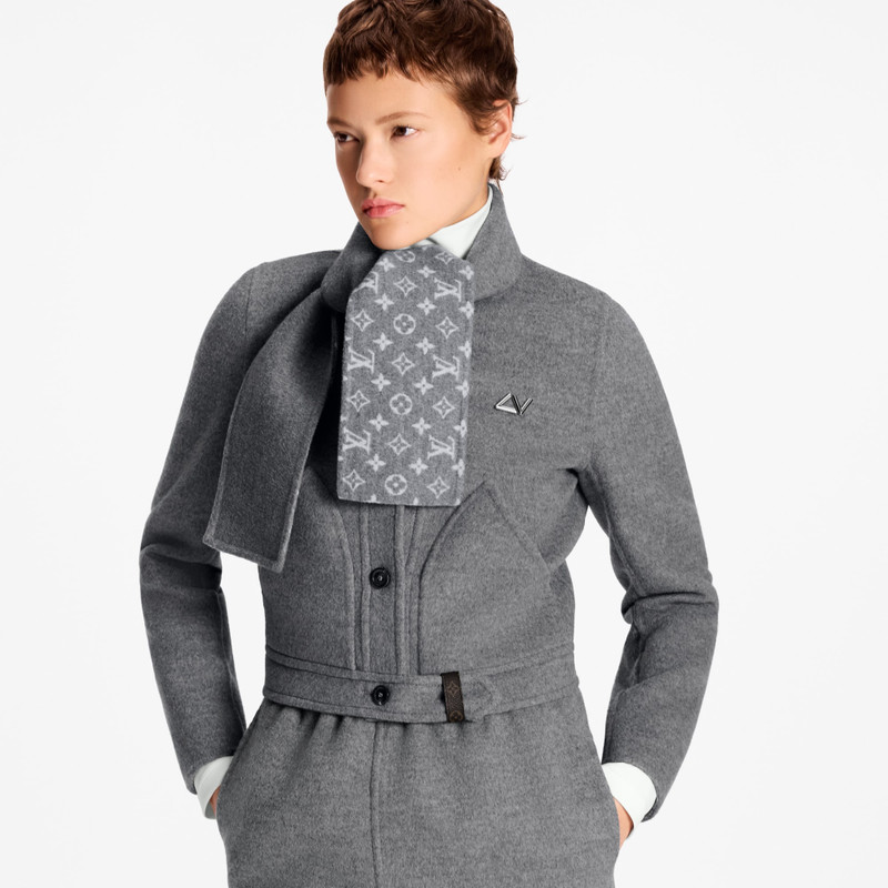 Scarf Collar Jacket 2