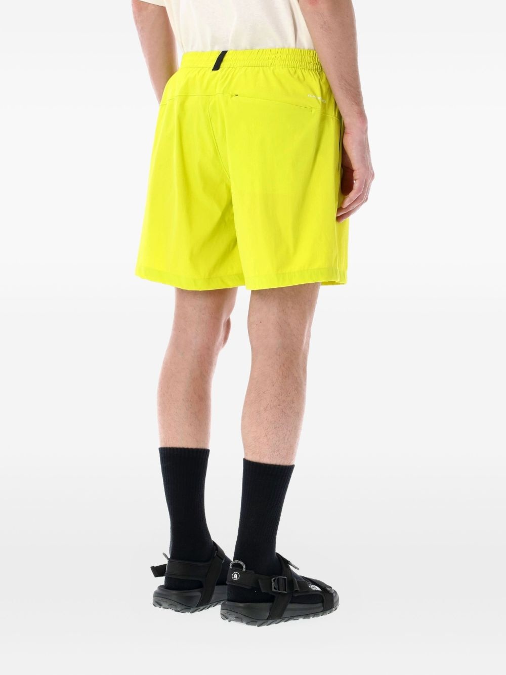 embroidered-logo shorts - 2