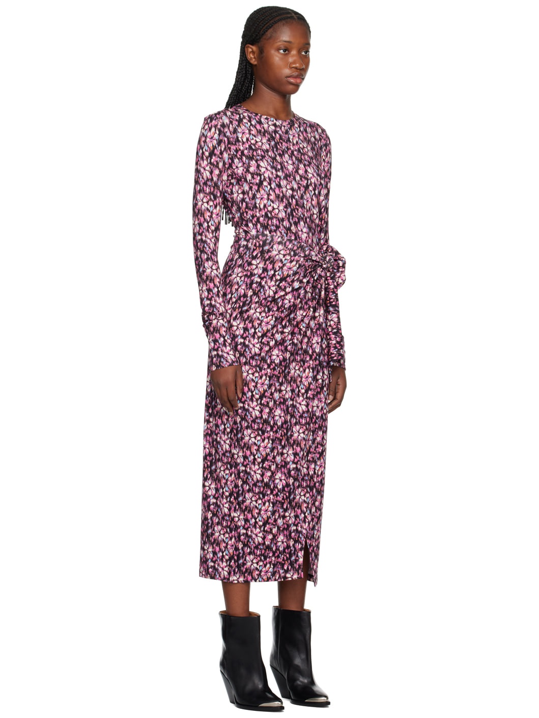 Pink Lisy Midi Dress - 2