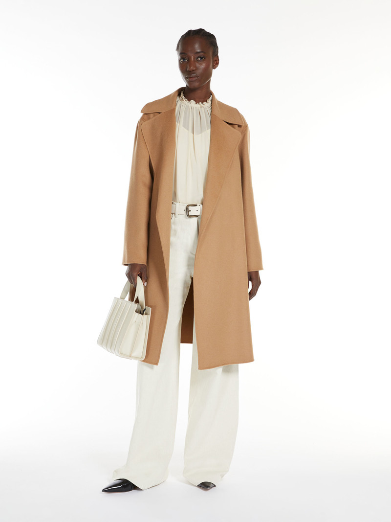 Max Mara TOTEM Wool, silk and cashmere coat outlook
