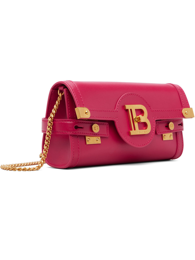 Balmain Pink B-Buzz Pouch 23 Bag outlook