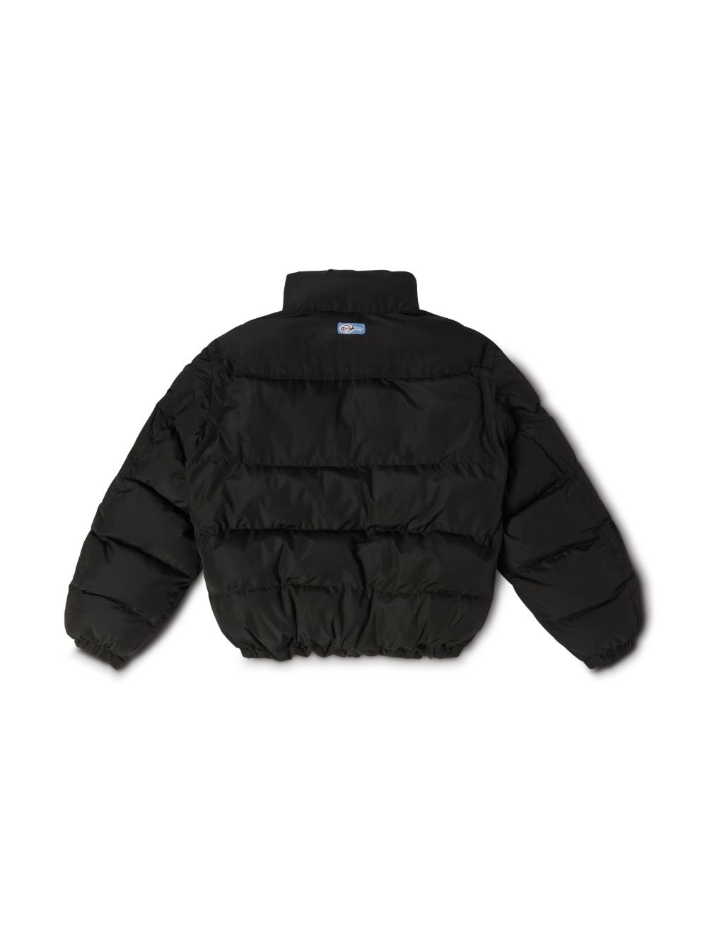 Heron Preston logo-tape padded gilet - Black