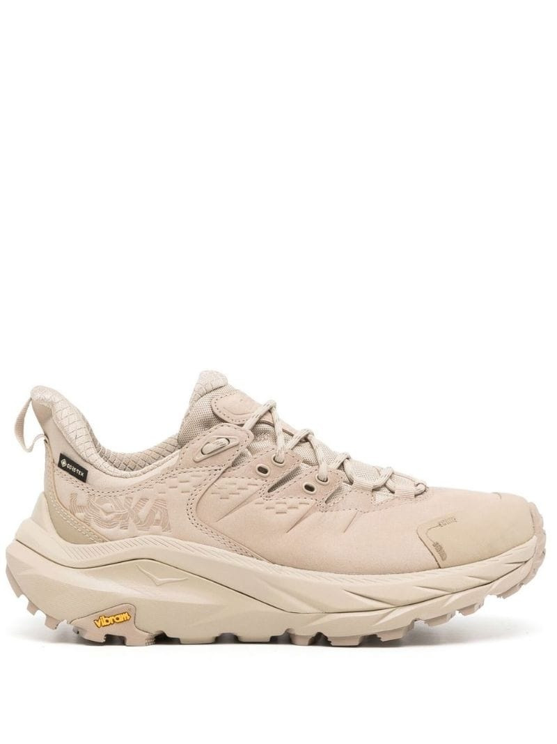 low-top lace-up sneakers - 1