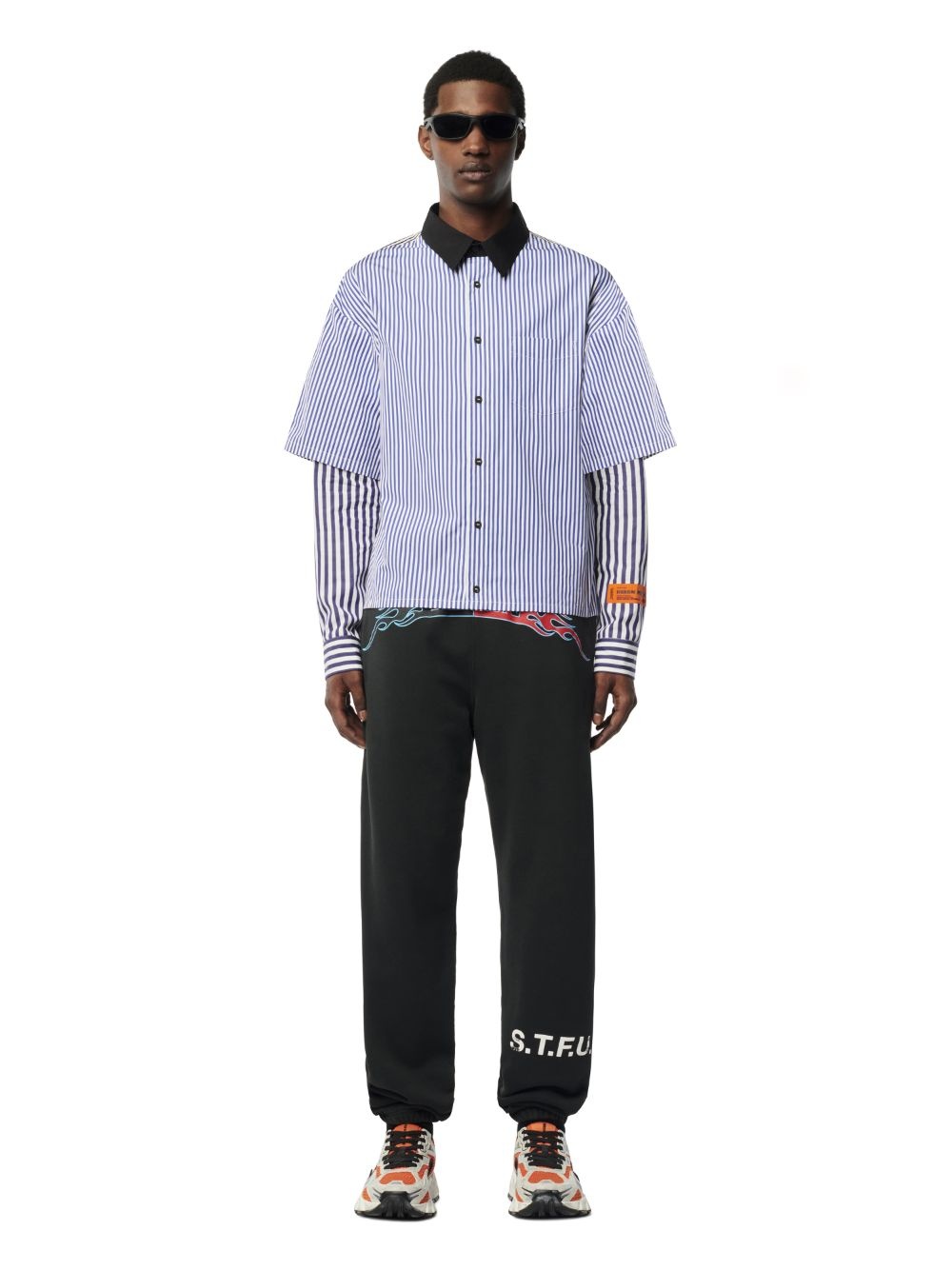 Doublesleeves Stripes Shirt - 2