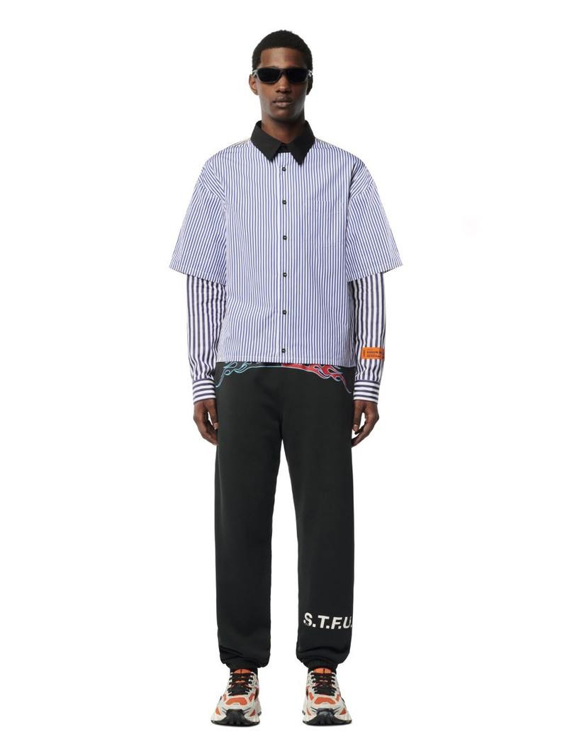 Heron Preston Doublesleeves Stripes Shirt outlook