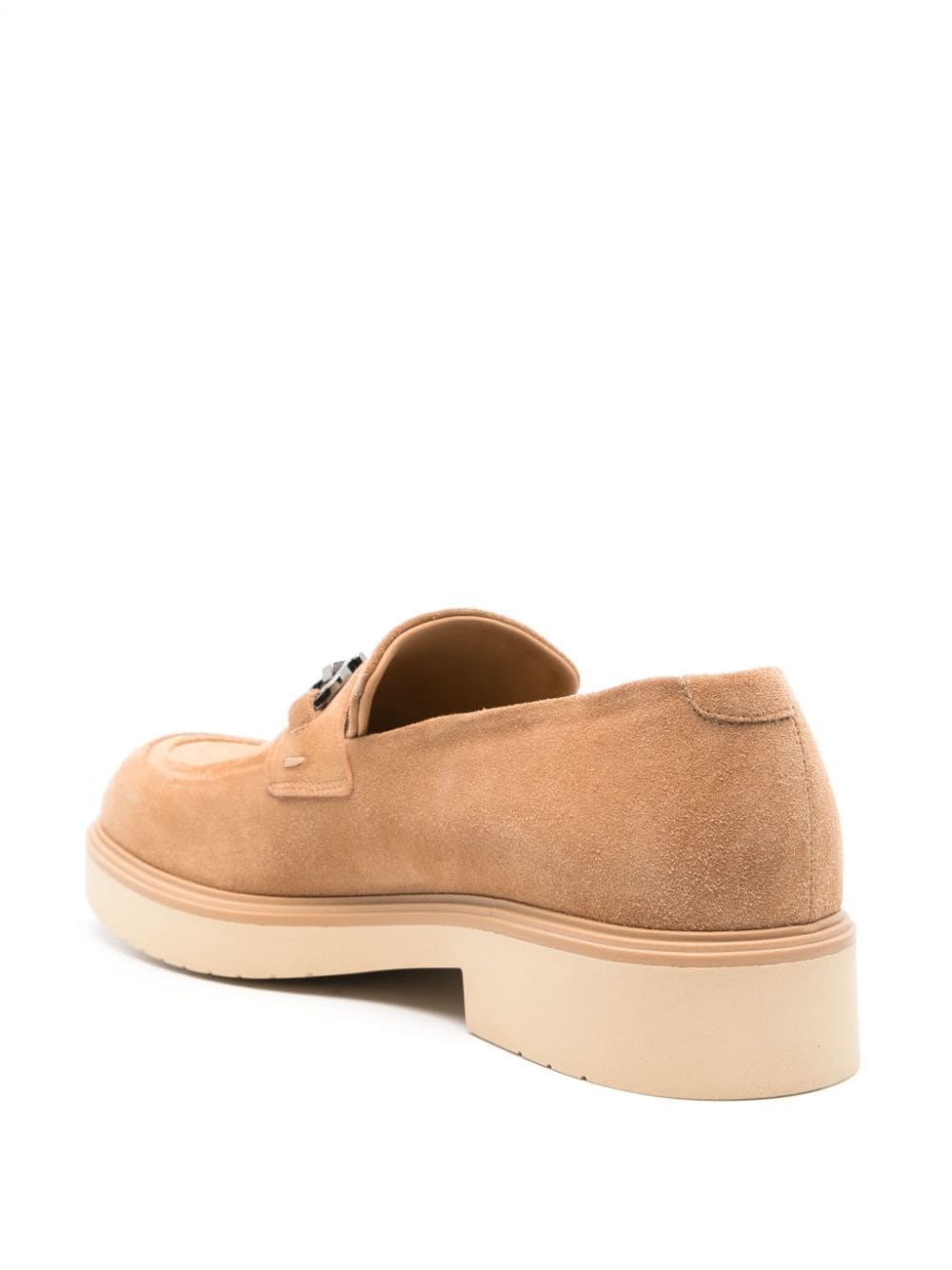 Gancini-ornament loafers - 3