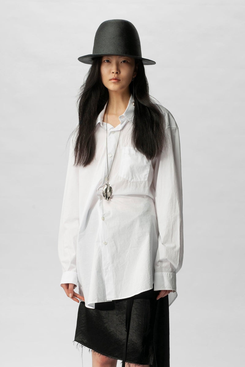 Tシャツ・カットソー Ann Demeulemeester ELISABETH LONG HIGH COMFORT SHIRT Elisabeth Long High Comfort Shirt – Ann Demeulemeester