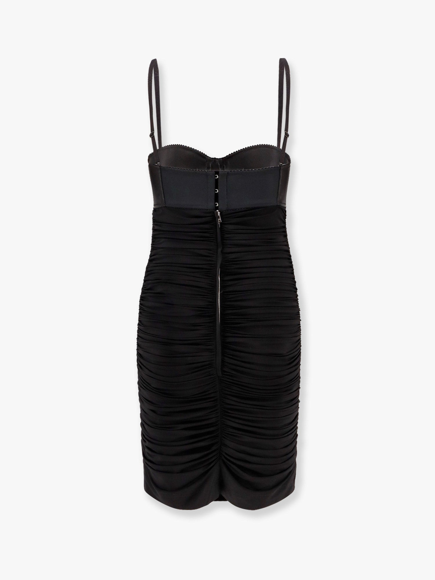 Dolce & Gabbana Women Viscose Blend Dress With Bra Detail - 5