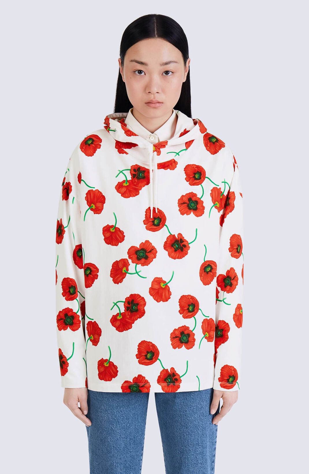 'KENZO Poppy' hooded sweatshirt - 5