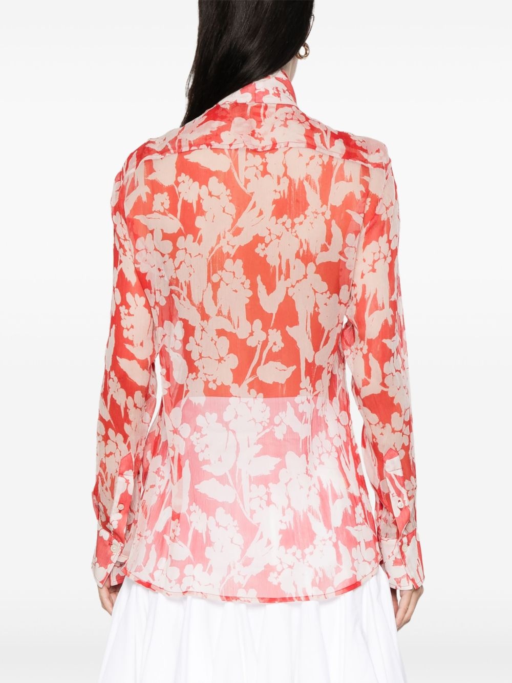 chiffon shirt - 4
