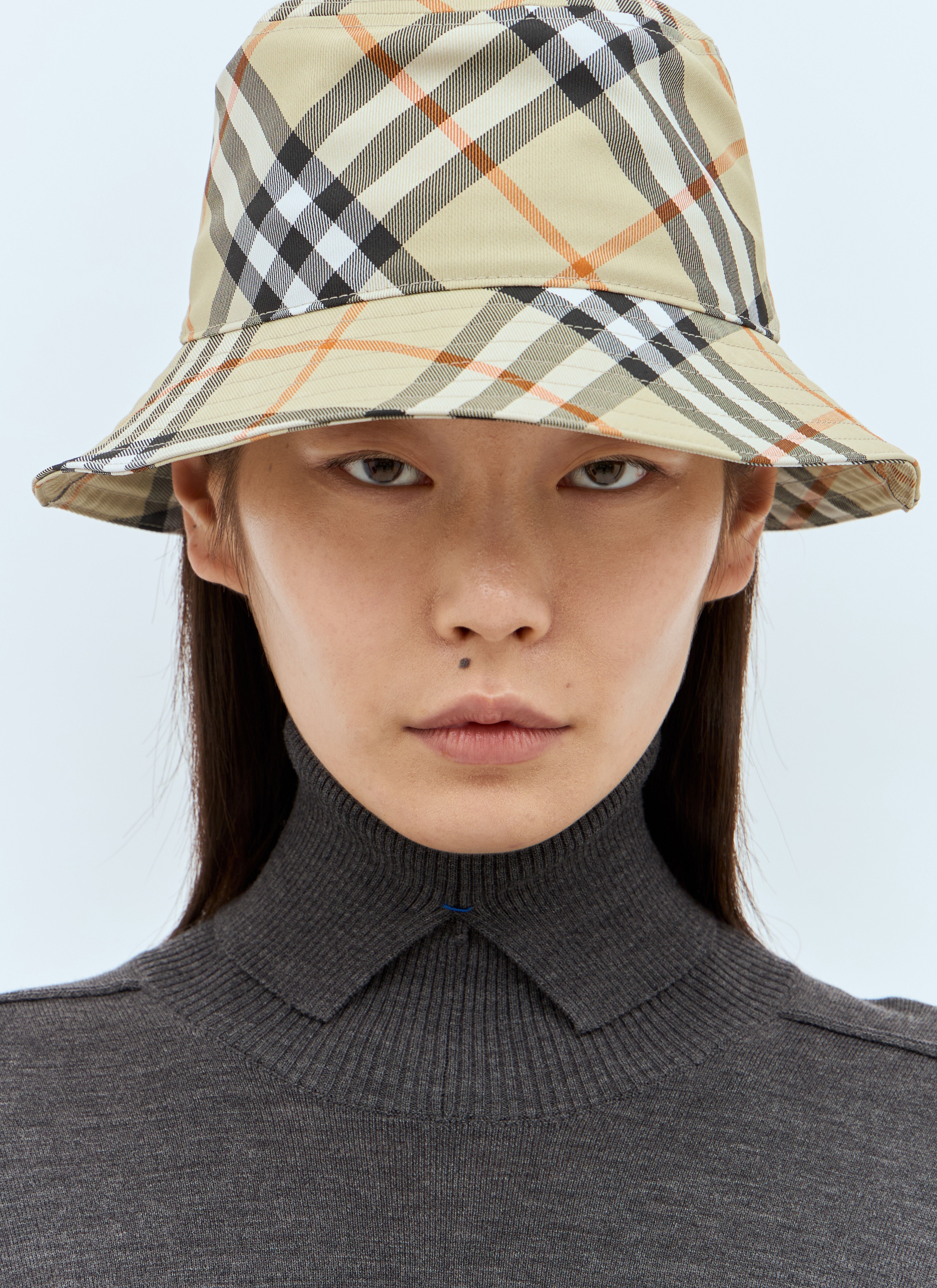 Burberry Women Check Bucket Hat - 2