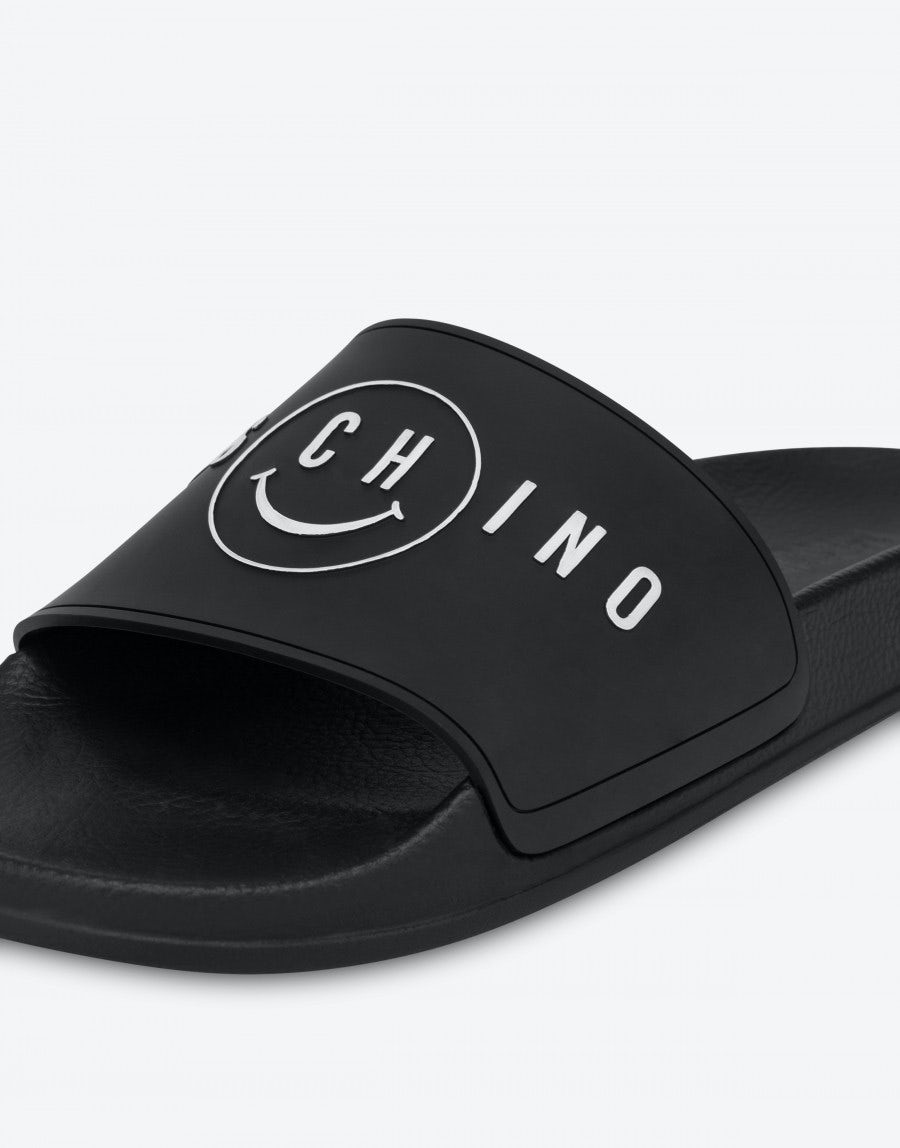 MOSCHINO SMILEY® POOL SLIDES - 4