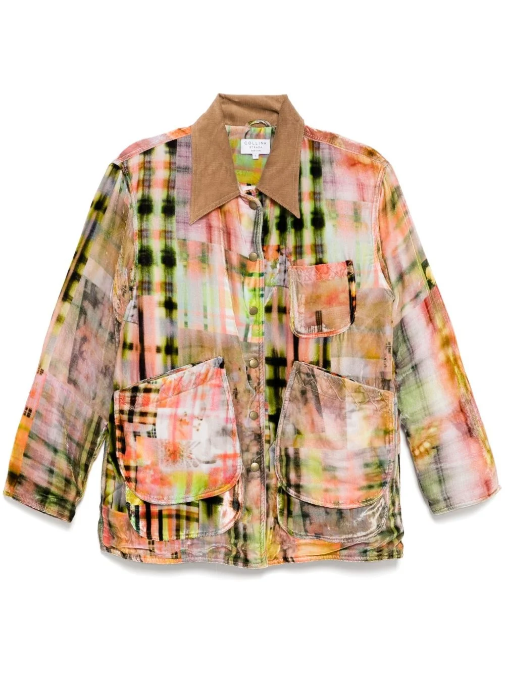 multi plaid stable jacket - 1